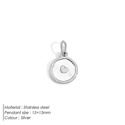 Emanco Bohemian Heart Charm Diy Earrings Bracelets Necklace Accessories Making Stainless Steel Jewelry 48 Hour Shipping