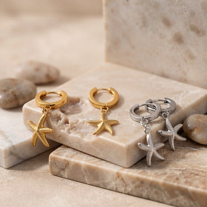 Pendientes Asteria