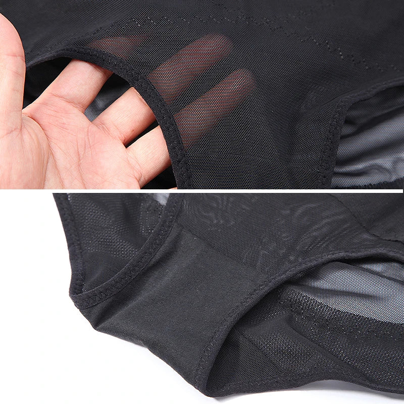 High Waisted Body Shaper X-Shaped Girdles Tummy Control Shapewear Panties Slimming Waist Trainer Butt Lifter Underwear Shapers